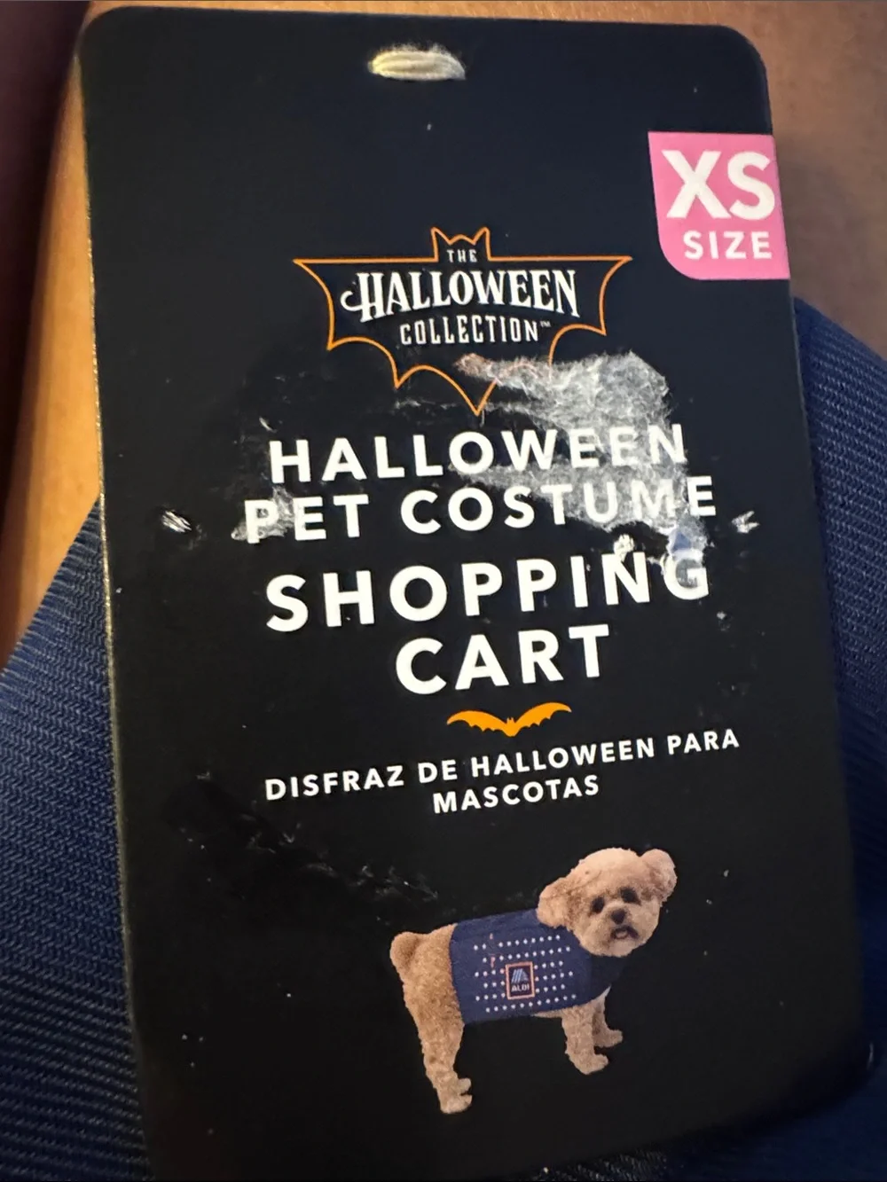 Navy Blue Logo Halloween Costume   X- Small